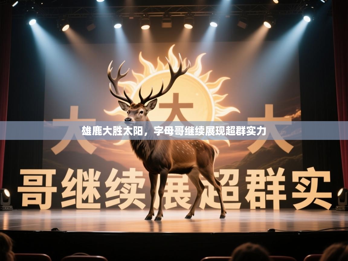 雄鹿大胜太阳,字母哥继续展现超群实力 第1张