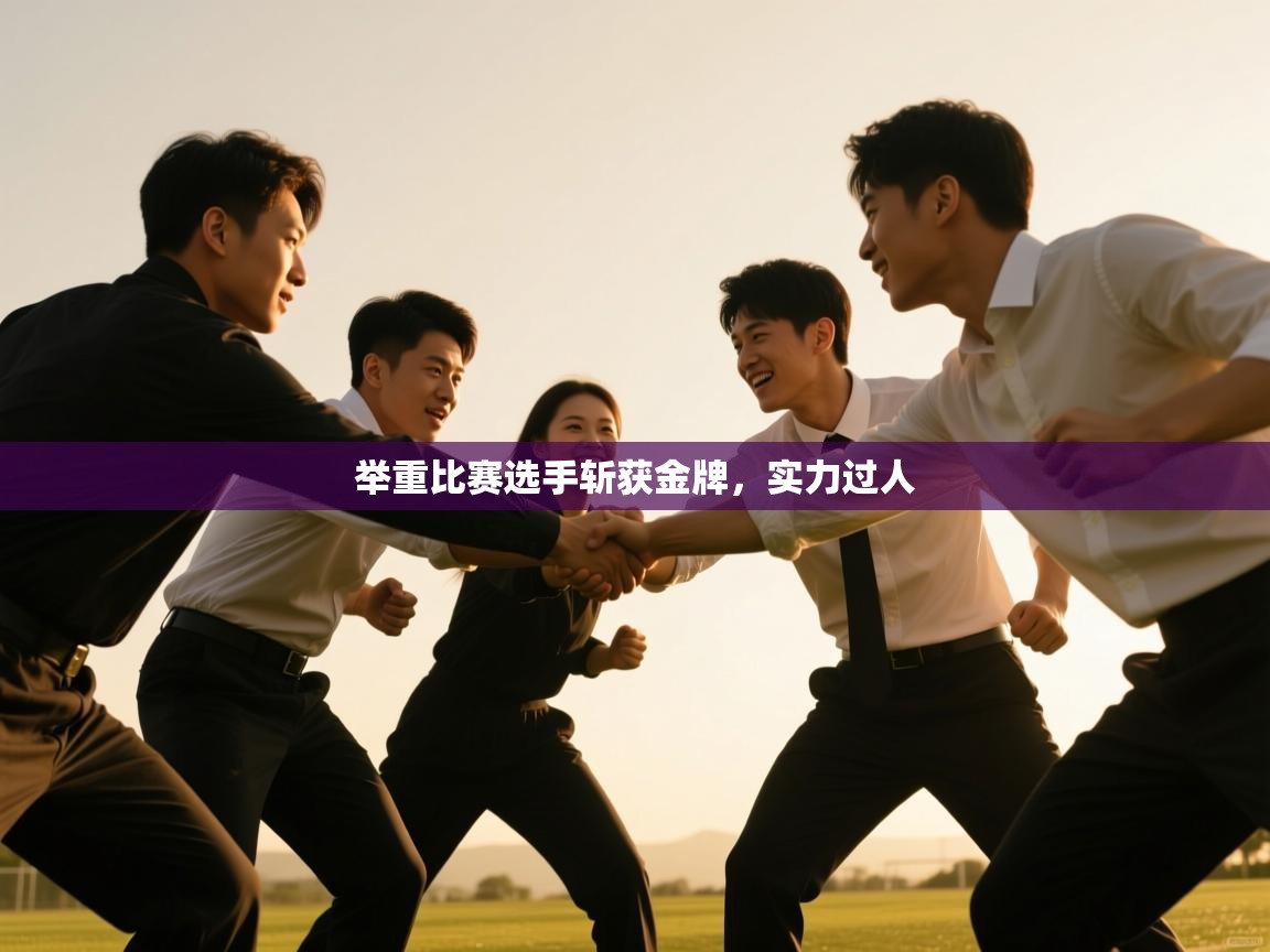 举重比赛选手斩获金牌，实力过人  第1张