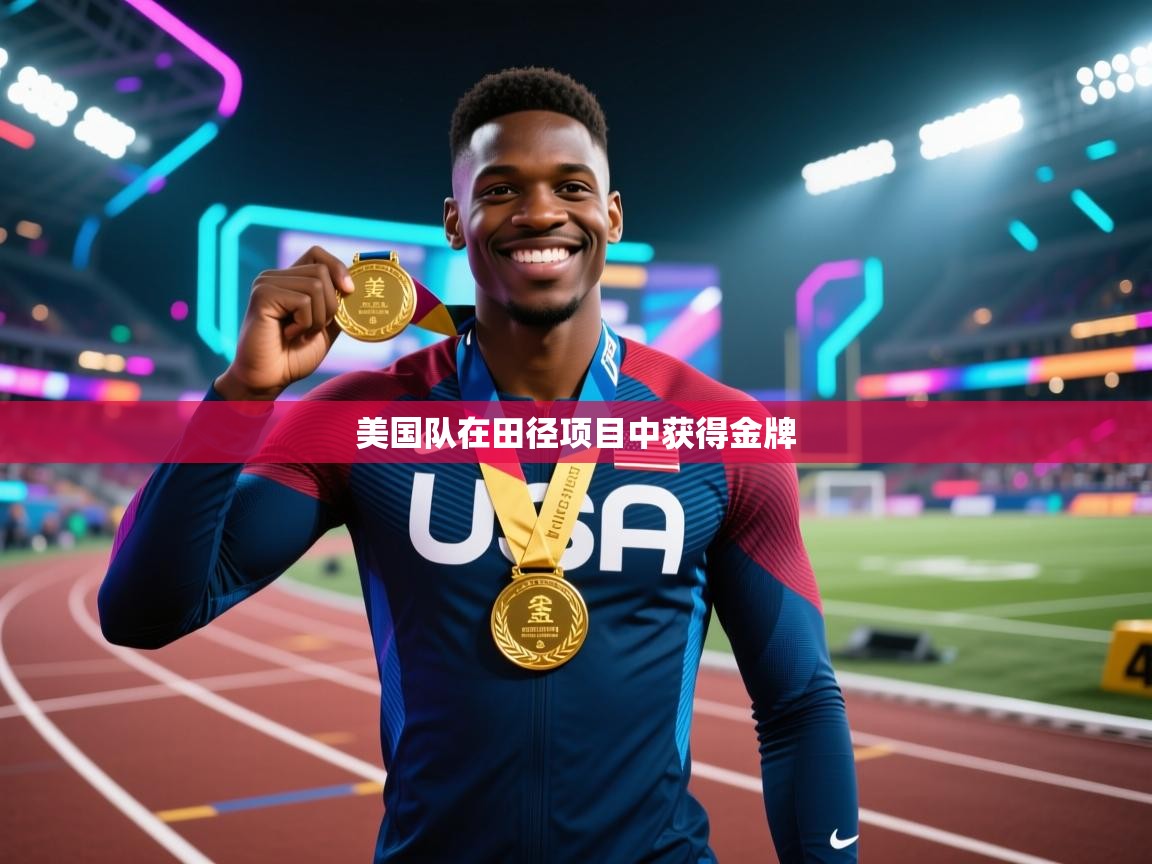 美国队在田径项目中获得金牌  第1张